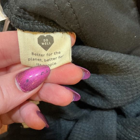 Madewell Waffleback Pull-On High-Rise Tapered Black Pants Women’s Size Small - Picture 12 of 12